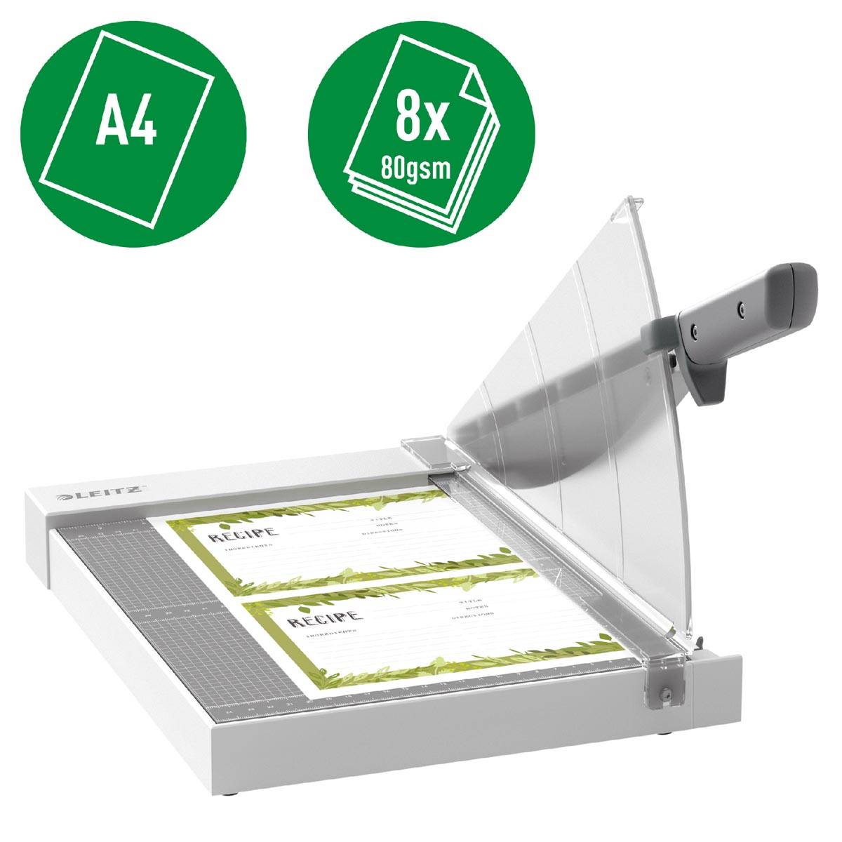 Leitz Precision hefboomsnijmachine Home, ft A4