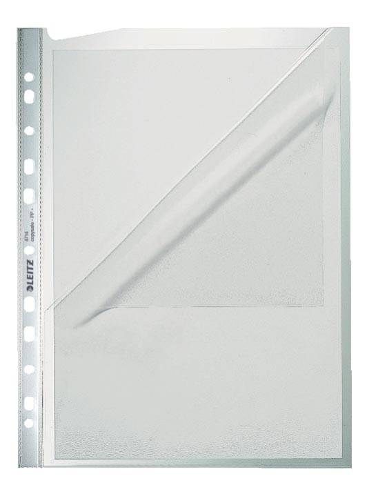 Leitz premium showtas, 11-gaats, transparant, pak van 100