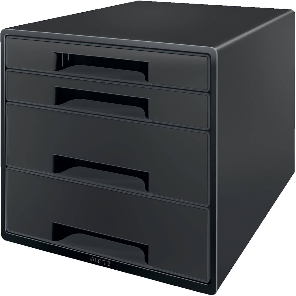 Leitz Recycle ladenblok, 4 laden, zwart