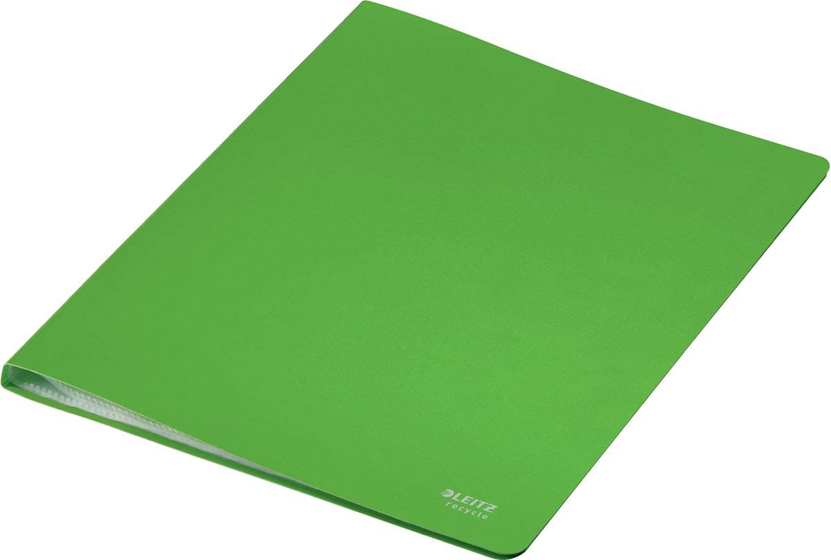 Leitz Recycle showalbum, ft A4, 20 hoezen, groen