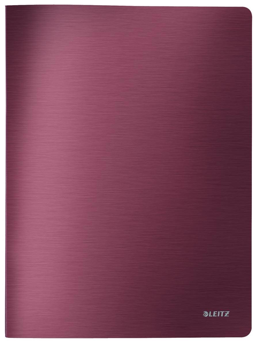 Leitz showalbum Style, A4, uit PP, 40 tassen, granaatrood