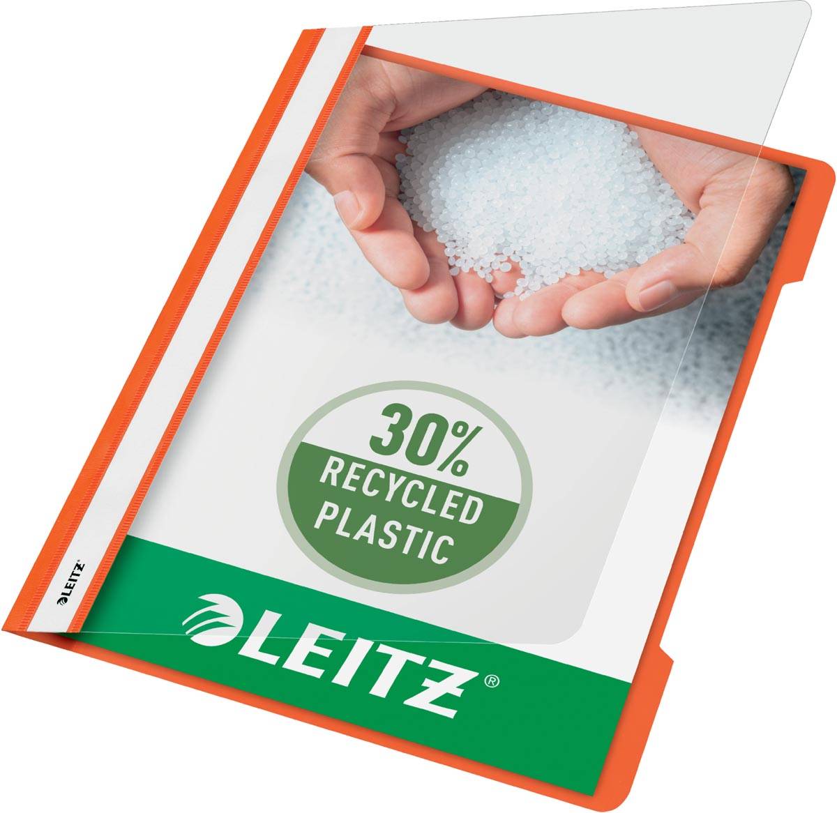 Leitz Snelhechtmap oranje, ft A4