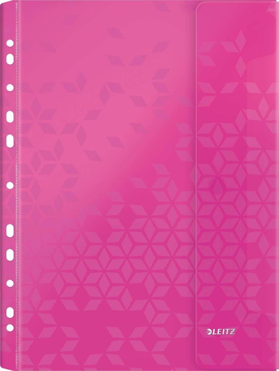 Leitz WOW geperforeerde showtas A4, uit PP, geassorteerde kleuren