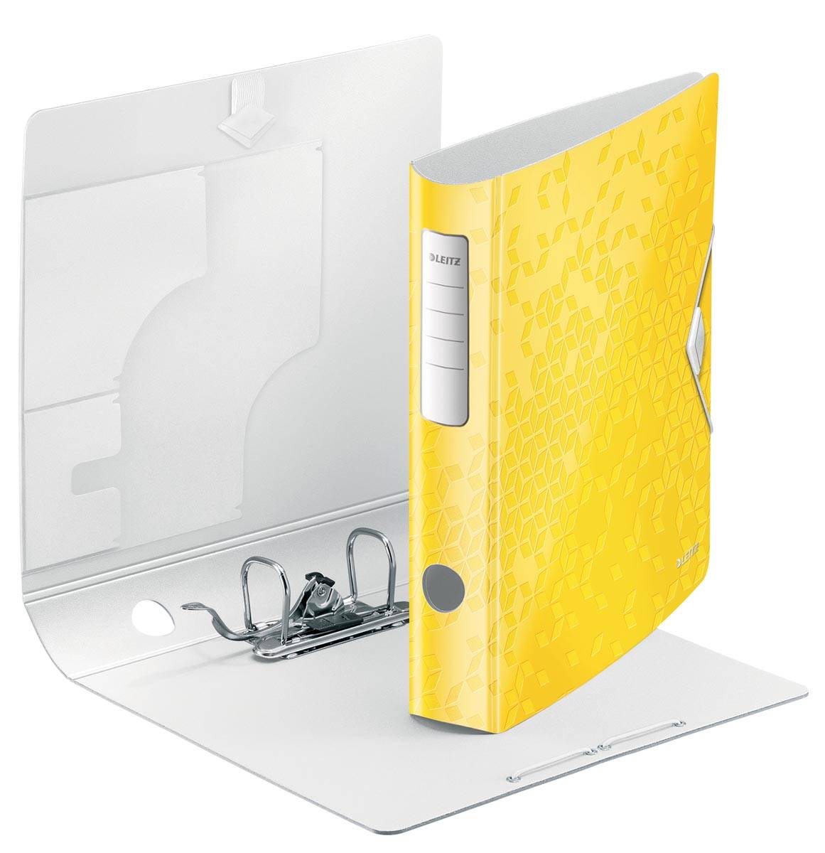 Leitz WOW ordner Active rug van 6,5 cm, geel