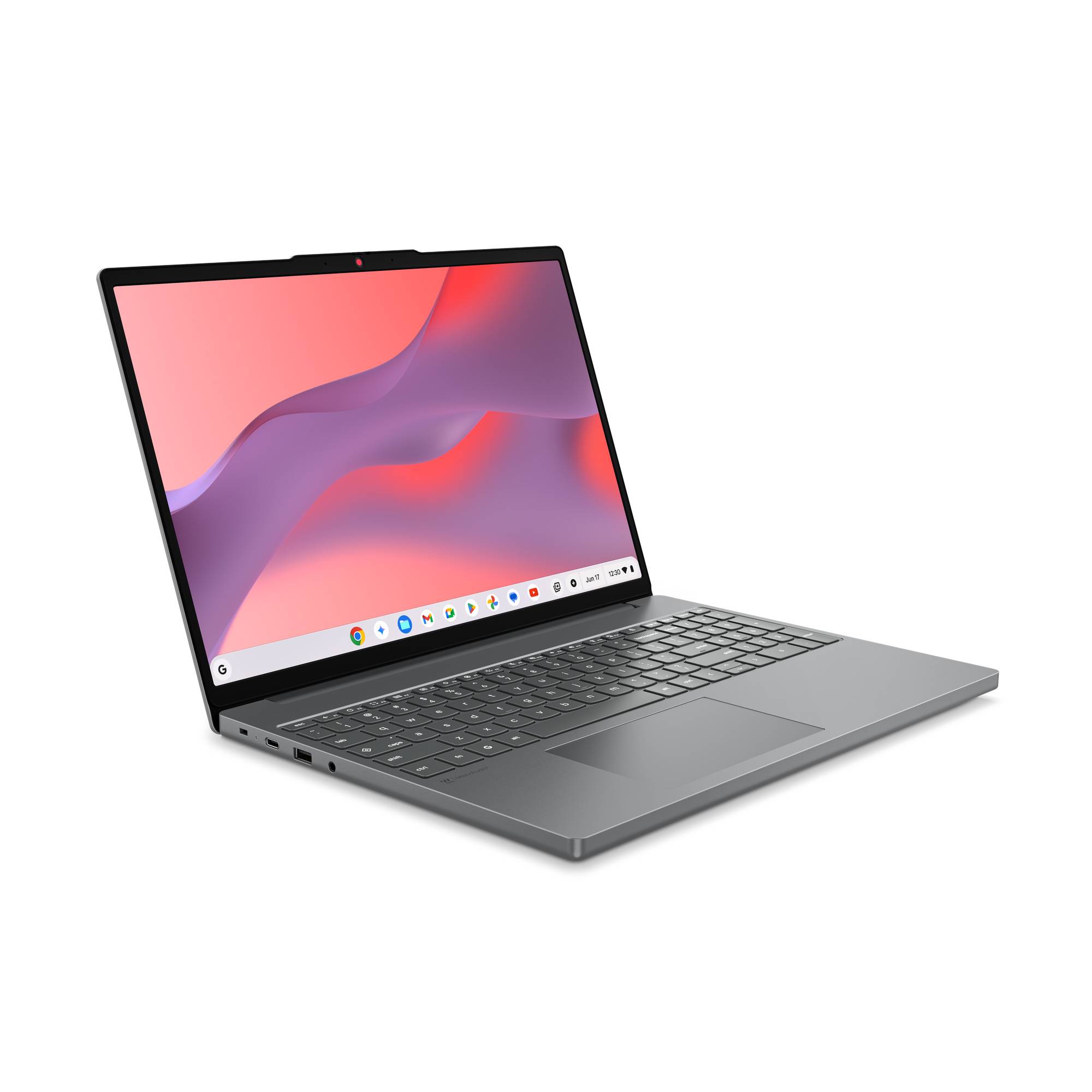 Lenovo Chrome 15ITN10 Intel® N N150 Chromebook 38,9 cm (15.3") WUXGA 4 GB LPDDR5x-SDRAM 64 GB UFS Wi-Fi 6E (802.11ax) ChromeOS Grijs Belgisch