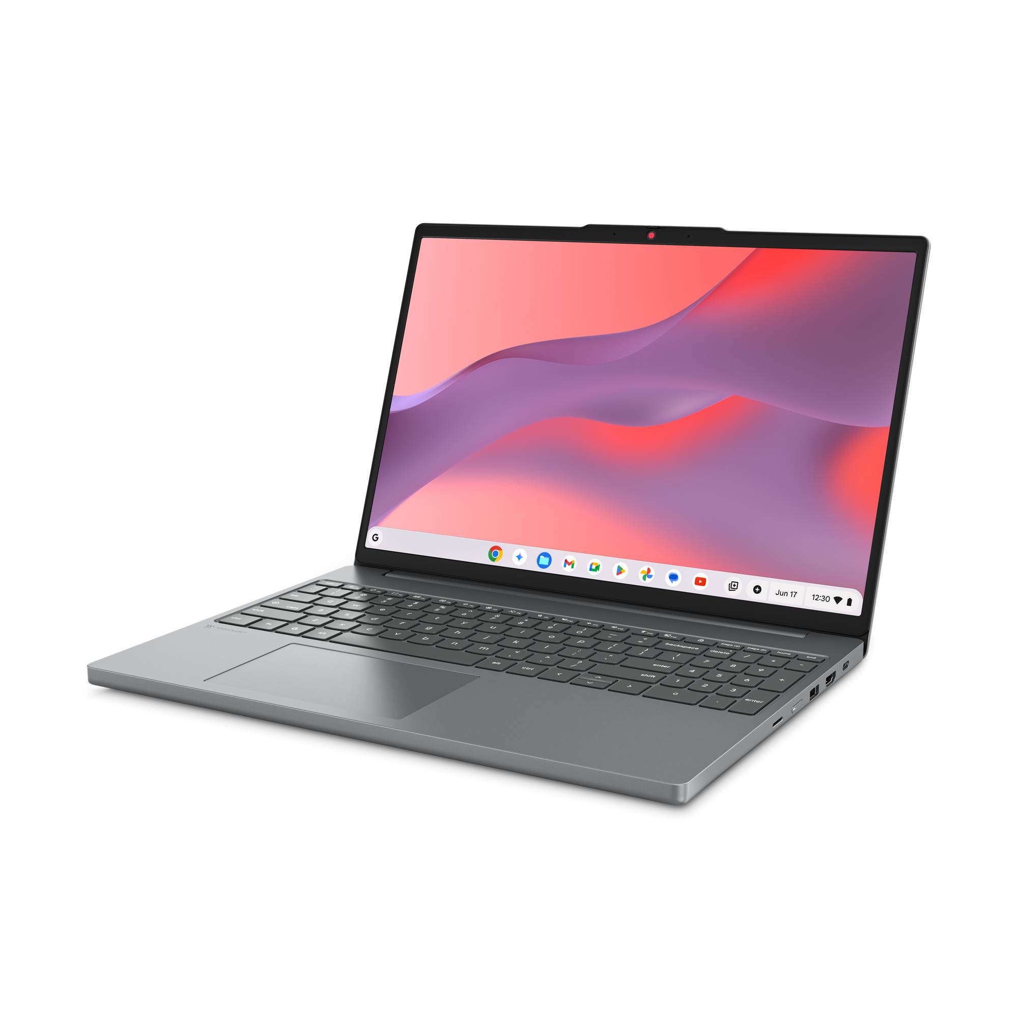 Lenovo Chrome 15ITN10 Intel® N N150 Chromebook 38,9 cm (15.3") WUXGA 4 GB LPDDR5x-SDRAM 64 GB UFS Wi-Fi 6E (802.11ax) ChromeOS Grijs Belgisch