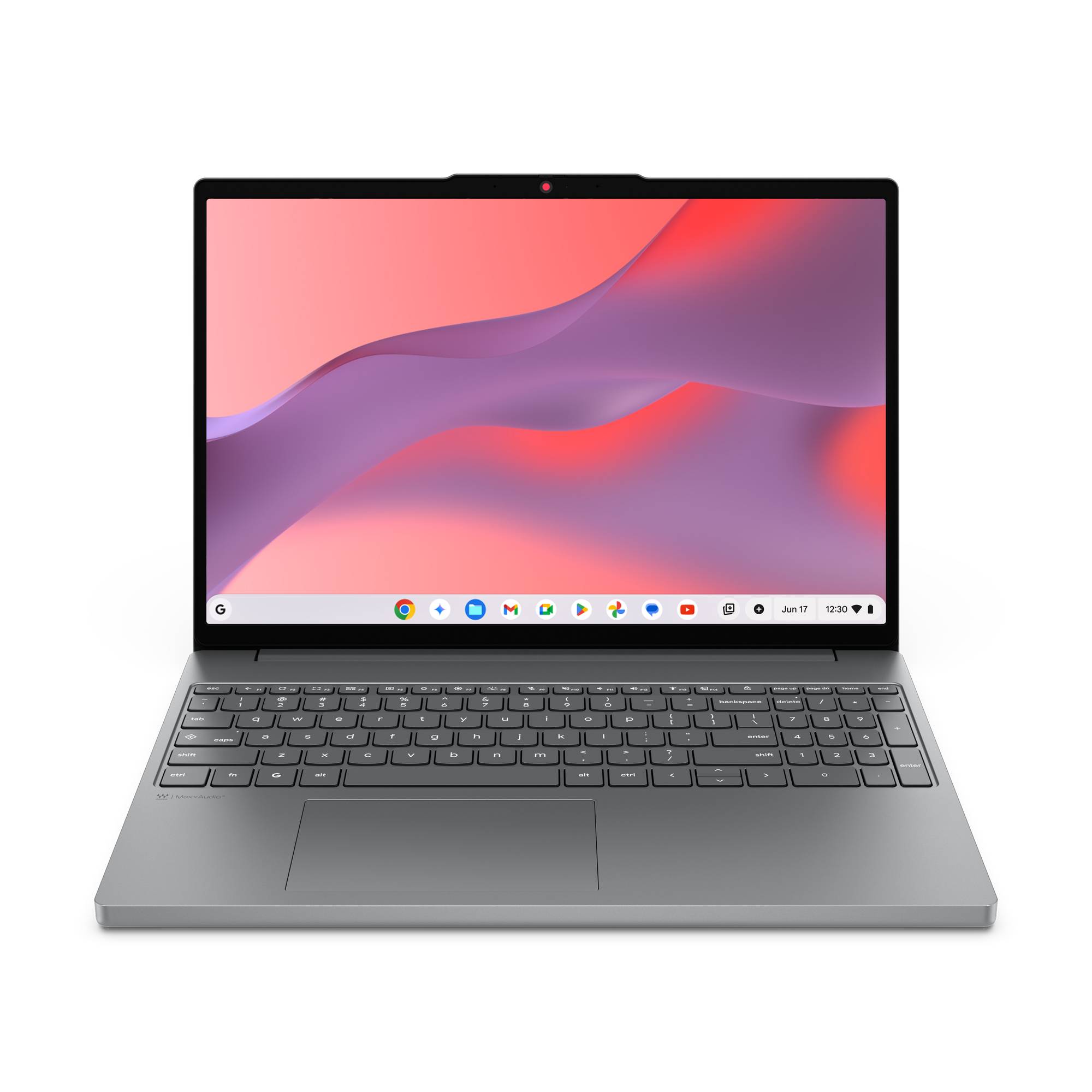 Lenovo Chrome 15ITN10 Intel® N N150 Chromebook 38,9 cm (15.3") WUXGA 4 GB LPDDR5x-SDRAM 64 GB UFS Wi-Fi 6E (802.11ax) ChromeOS Grijs Belgisch