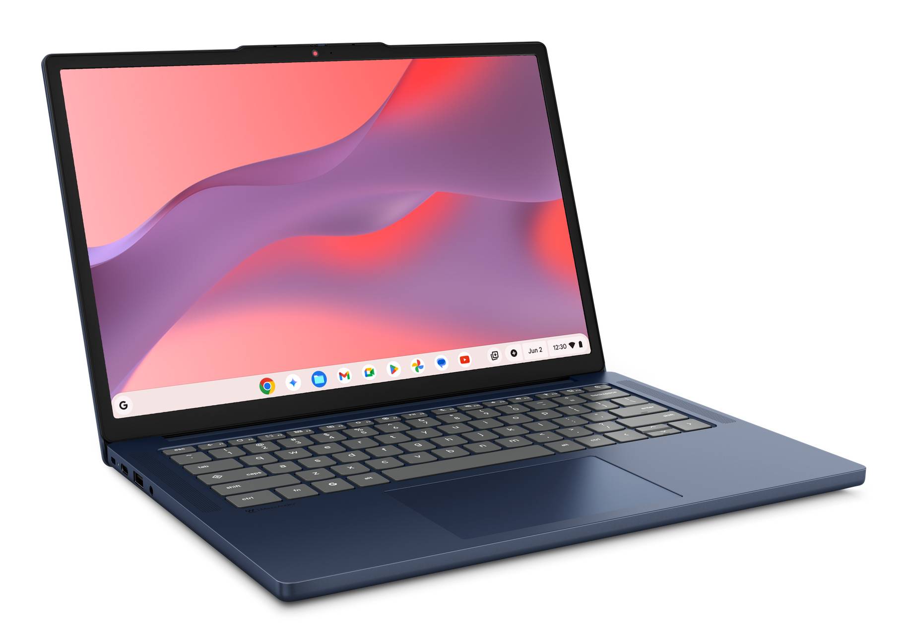 Lenovo Chrome 15M8910 MediaTek Kompanio 540 Chromebook 38,9 cm (15.3") WUXGA 8 GB LPDDR5x-SDRAM 128 GB UFS Wi-Fi 6E (802.11ax) ChromeOS Belgisch Blauw