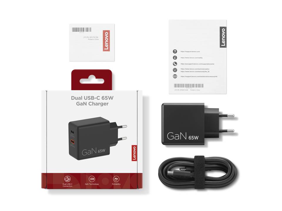 Lenovo G0A6065BEU oplader voor mobiele apparatuur Universeel Zwart AC Binnen