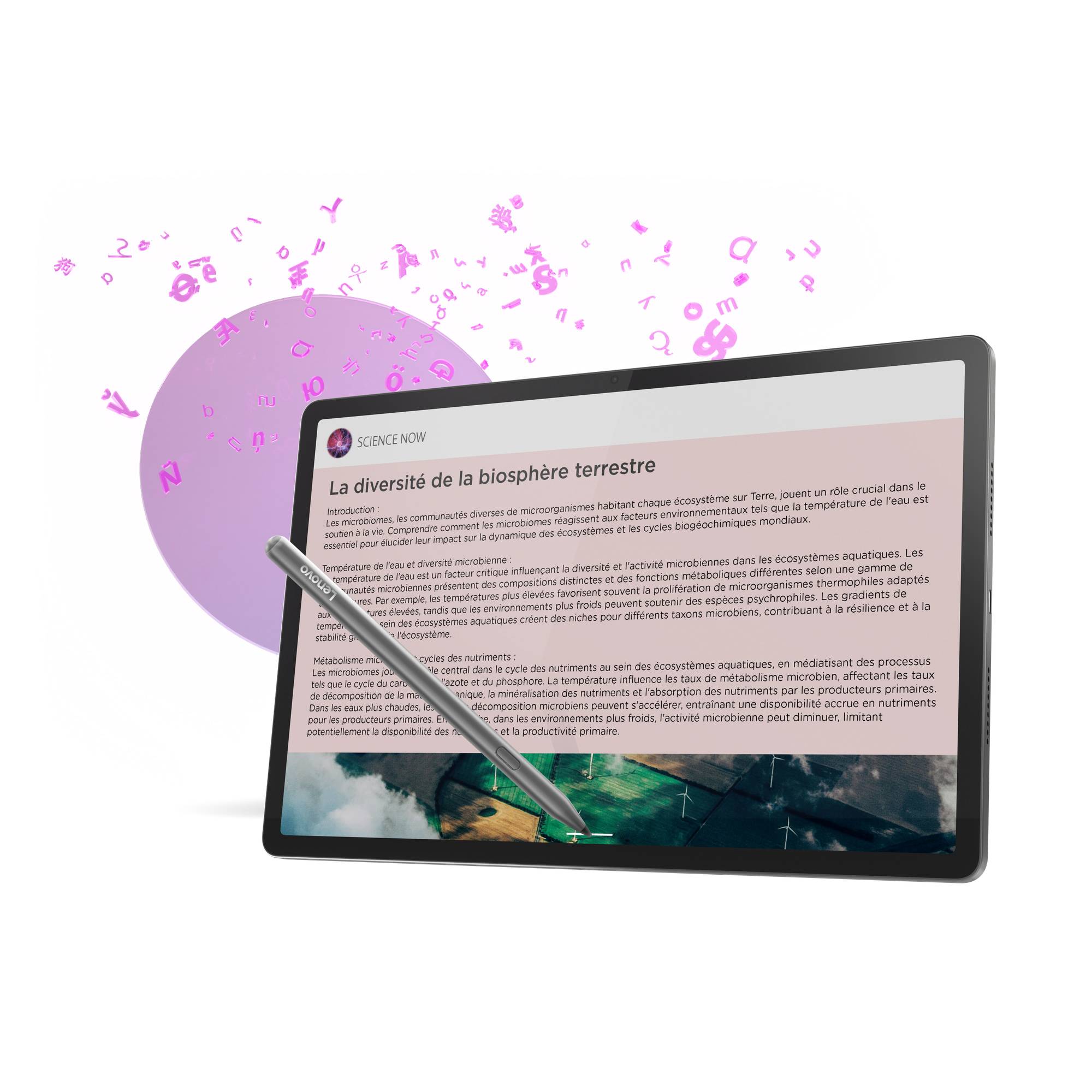 Lenovo Idea Tab Pro 12,7 inch 256GB Wifi Grijs Mat Scherm met Stylus