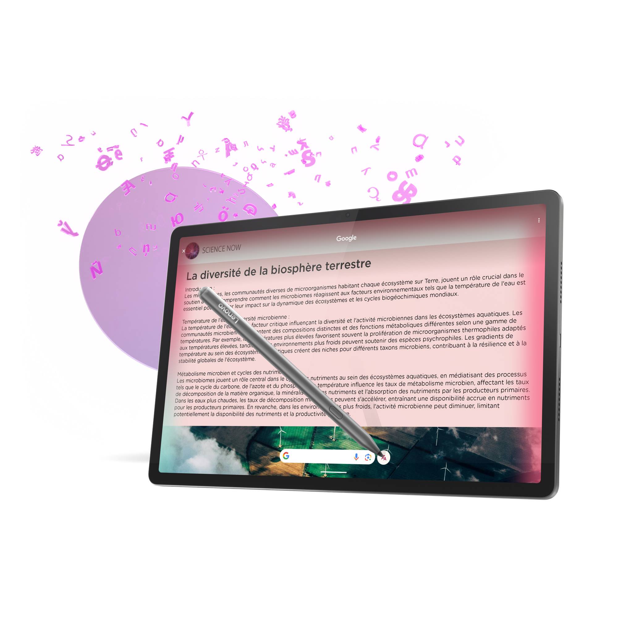 Lenovo Idea Tab Pro 12,7 inch 256GB Wifi Grijs Mat Scherm met Stylus