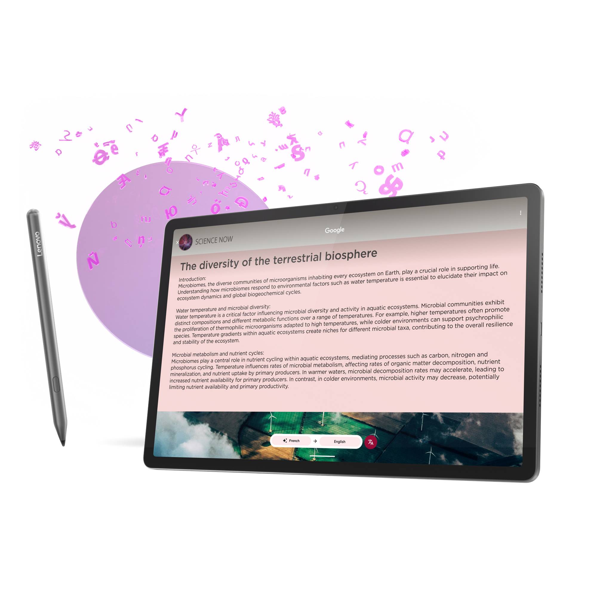 Lenovo Idea Tab Pro 12,7 inch 256GB Wifi Grijs Mat Scherm met Stylus