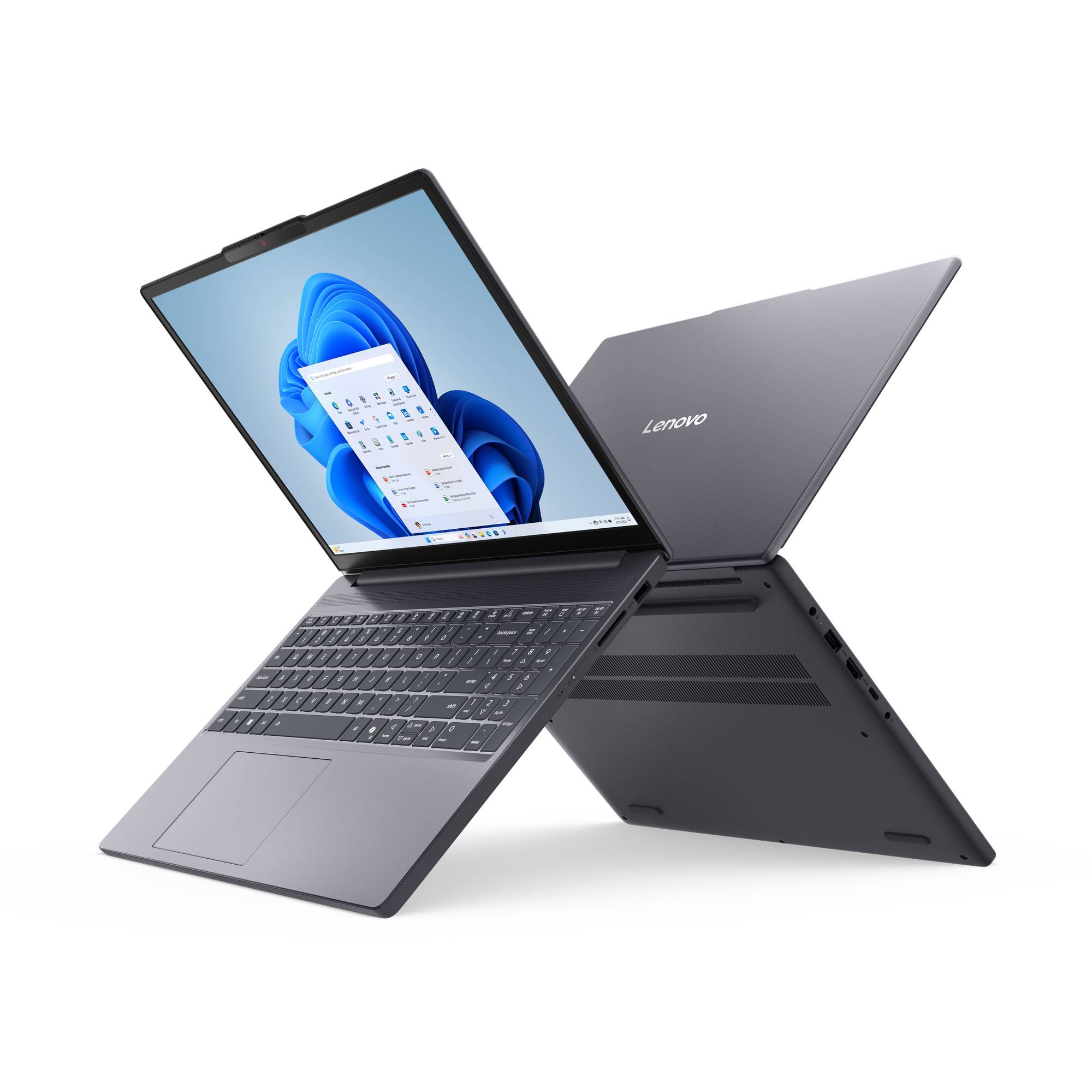 Lenovo IdeaPad Slim 3 15ARP10 AMD Ryzen™ 5 150 Laptop 38,9 cm (15.3") WUXGA 8 GB DDR5-SDRAM 512 GB SSD Wi-Fi 6 (802.11ax) Windows 11 Home Grijs Belgisch