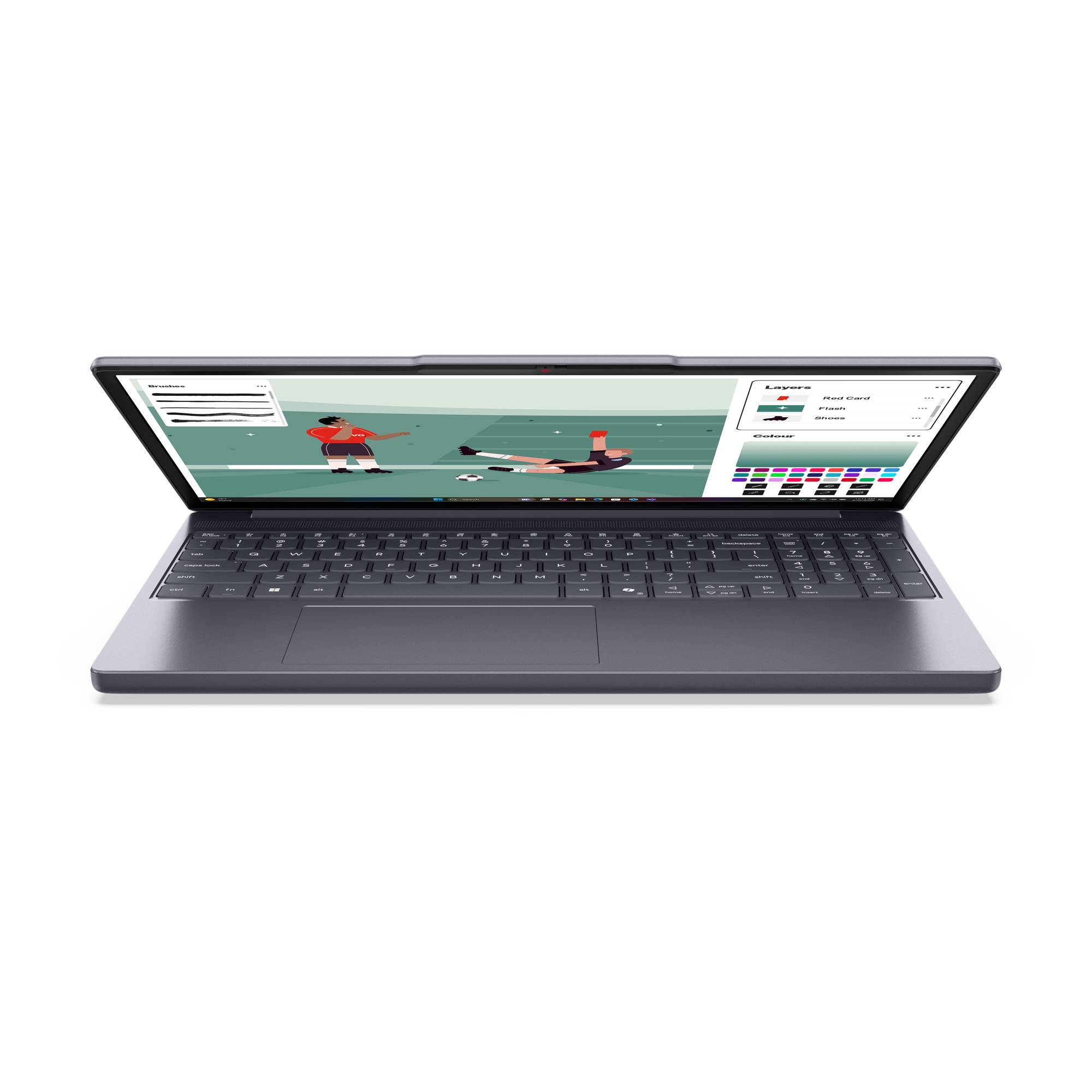 Lenovo IdeaPad Slim 3 15IWC11 Intel Core 5 320 Laptop 38,9 cm (15.3") WUXGA 16 GB DDR5-SDRAM 512 GB SSD Wi-Fi 6 (802.11ax) Windows 11 Home Grijs Belgisch