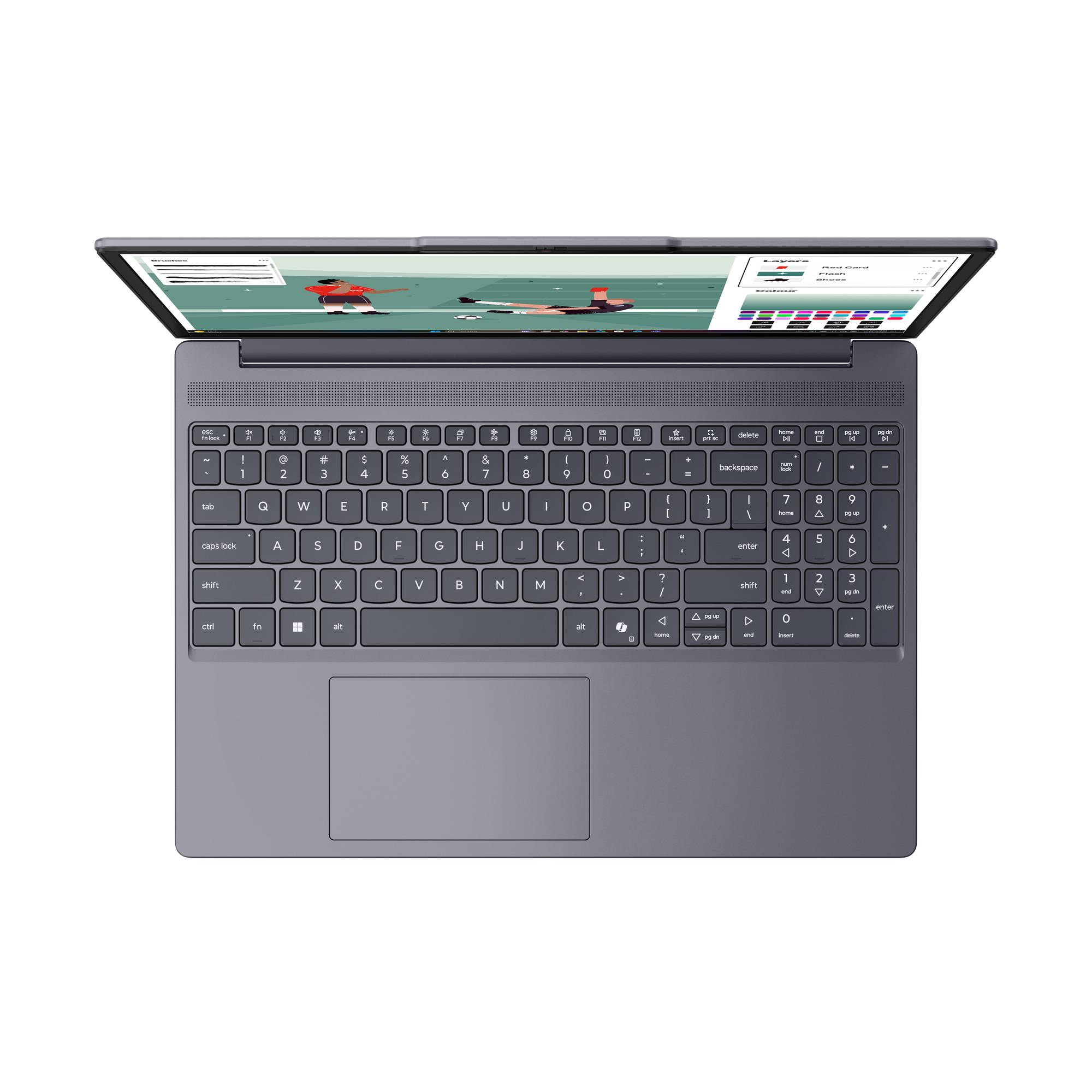Lenovo IdeaPad Slim 3 15IWC11 Intel Core 5 320 Laptop 38,9 cm (15.3") WUXGA 16 GB DDR5-SDRAM 512 GB SSD Wi-Fi 6 (802.11ax) Windows 11 Home Grijs Belgisch