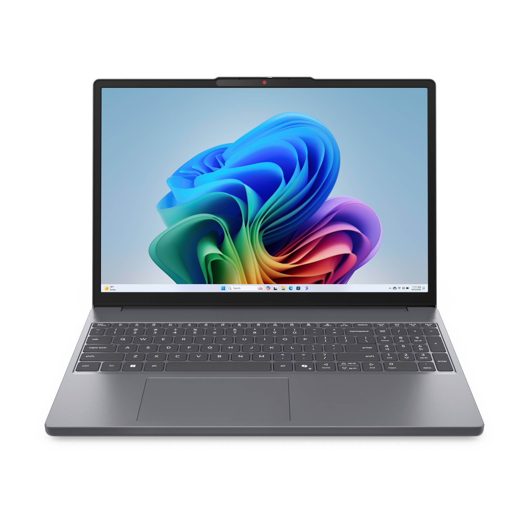 Lenovo IdeaPad Slim 3 15IWC11 Intel Core 5 320 Laptop 38,9 cm (15.3") WUXGA 16 GB DDR5-SDRAM 512 GB SSD Wi-Fi 6 (802.11ax) Windows 11 Home Grijs Belgisch