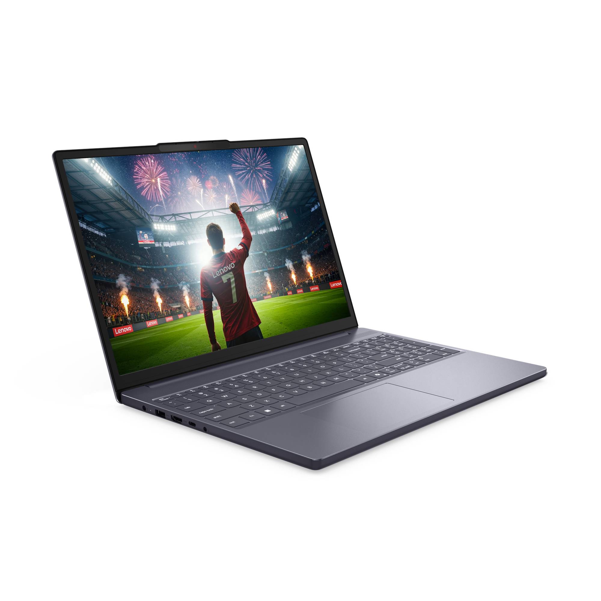 Lenovo IdeaPad Slim 3 15IWC11 Intel Core 5 320 Laptop 38,9 cm (15.3") WUXGA 16 GB DDR5-SDRAM 512 GB SSD Wi-Fi 6 (802.11ax) Windows 11 Home Grijs Belgisch