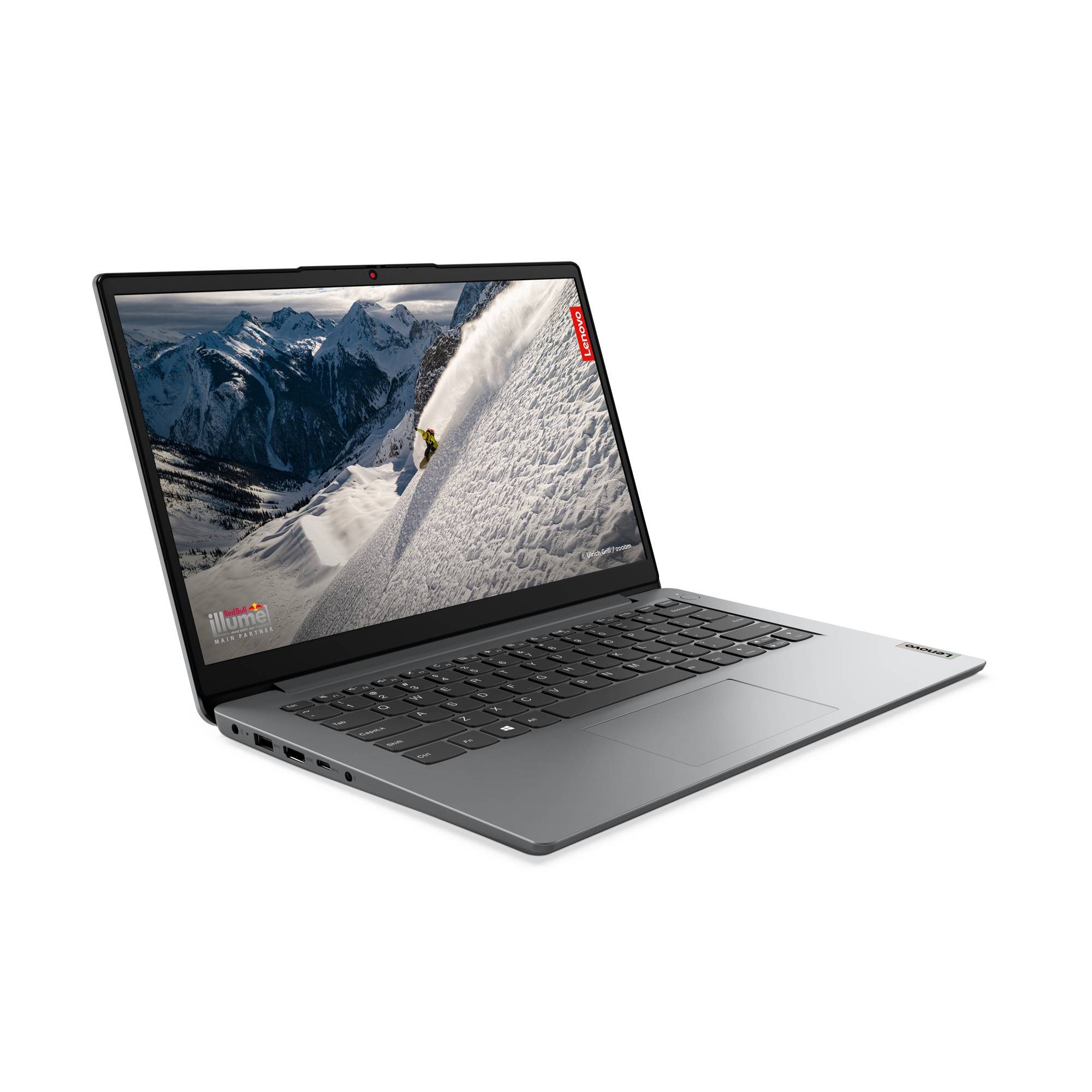 Lenovo IdeaPad 1 14ALC7 AMD Ryzen™ 7 5700U Laptop 35,6 cm (14") Full HD 16 GB DDR4-SDRAM 512 GB SSD Wi-Fi 6 (802.11ax) Windows 11 Home Grijs