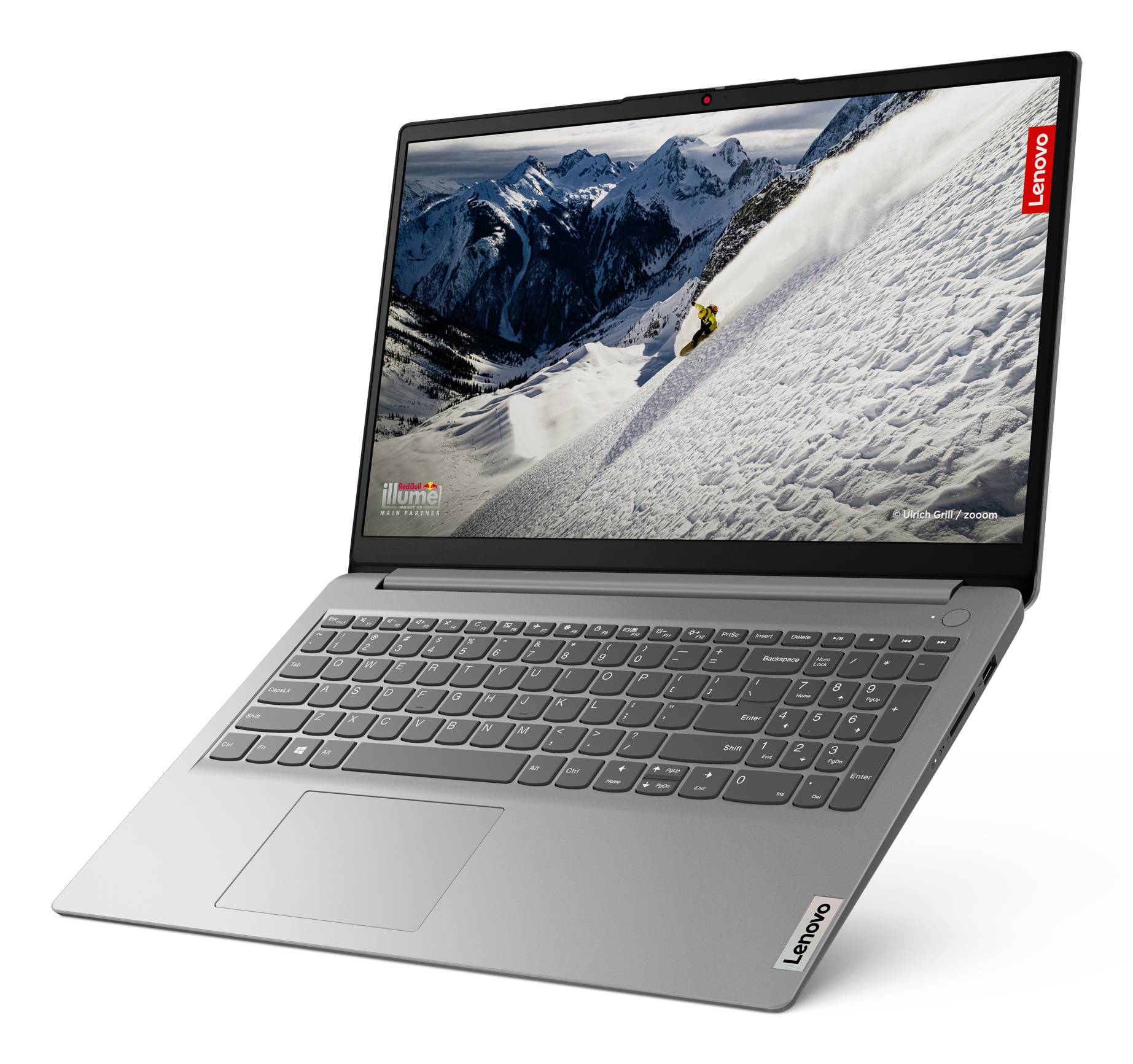 Lenovo IdeaPad 1 15ALC7 AMD Ryzen™ 7 5700U Laptop 39,6 cm (15.6") Full HD 16 GB DDR4-SDRAM 512 GB SSD Wi-Fi 6 (802.11ax) Windows 11 Home Grijs