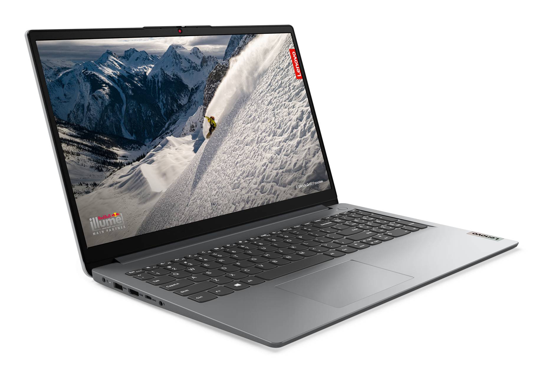 Lenovo IdeaPad 1 15ALC7 AMD Ryzen™ 7 5700U Laptop 39,6 cm (15.6") Full HD 16 GB DDR4-SDRAM 512 GB SSD Wi-Fi 6 (802.11ax) Windows 11 Home Grijs