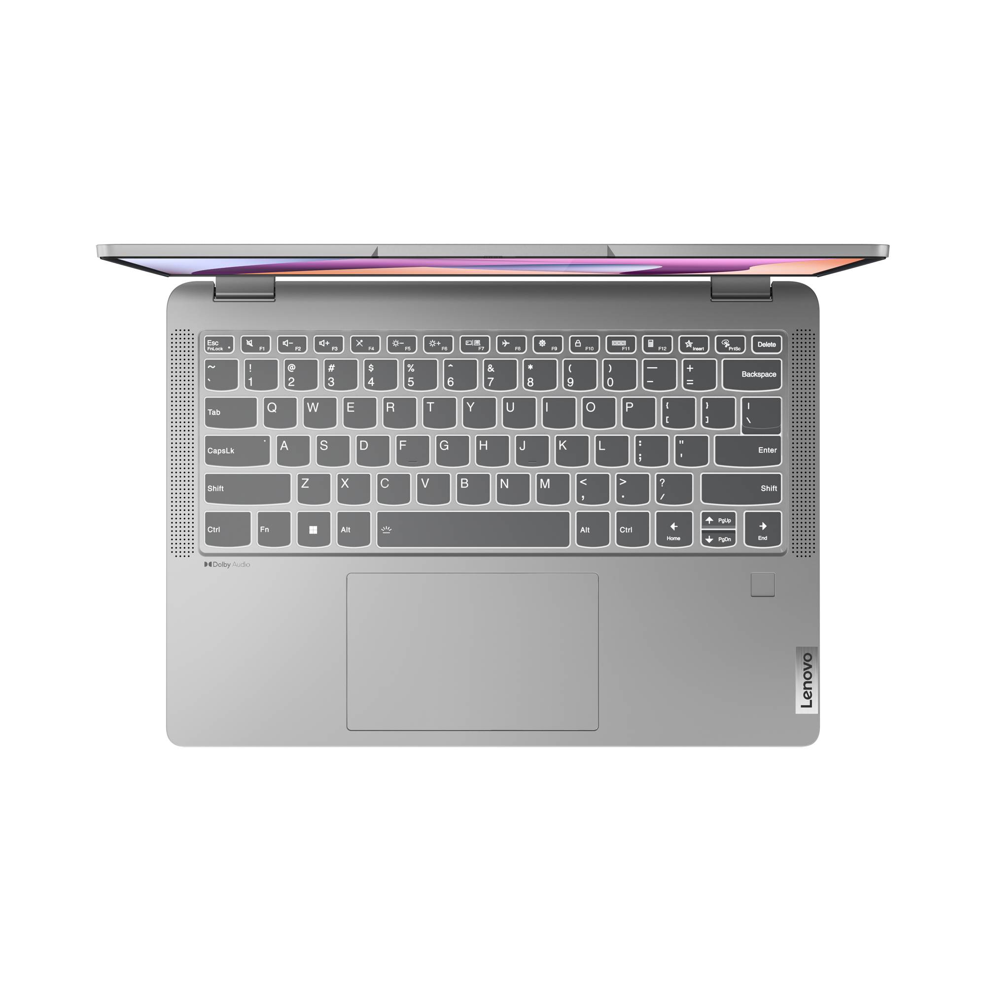Lenovo IdeaPad Flex 5 AMD Ryzen™ 5 5625U Hybride (2-in-1) 35,6 cm (14") Touchscreen WUXGA 16 GB LPDDR4x-SDRAM 512 GB SSD Wi-Fi 6 (802.11ax) Windows 11 Home Engels Grijs