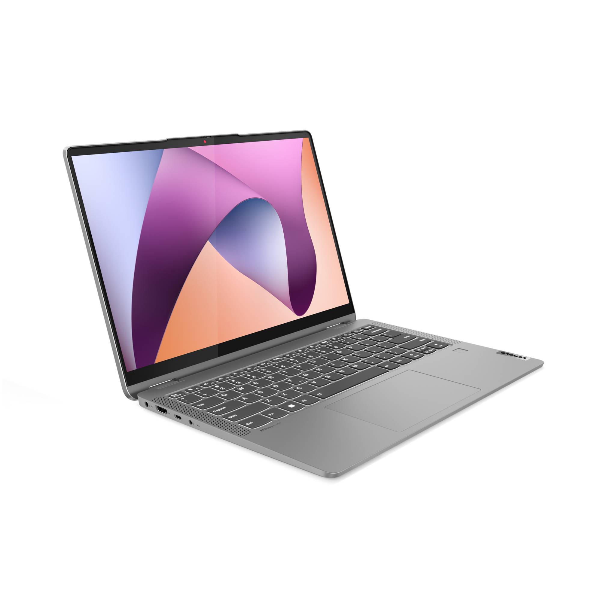 Lenovo IdeaPad Flex 5 AMD Ryzen™ 5 5625U Hybride (2-in-1) 35,6 cm (14") Touchscreen WUXGA 16 GB LPDDR4x-SDRAM 512 GB SSD Wi-Fi 6 (802.11ax) Windows 11 Home Engels Grijs