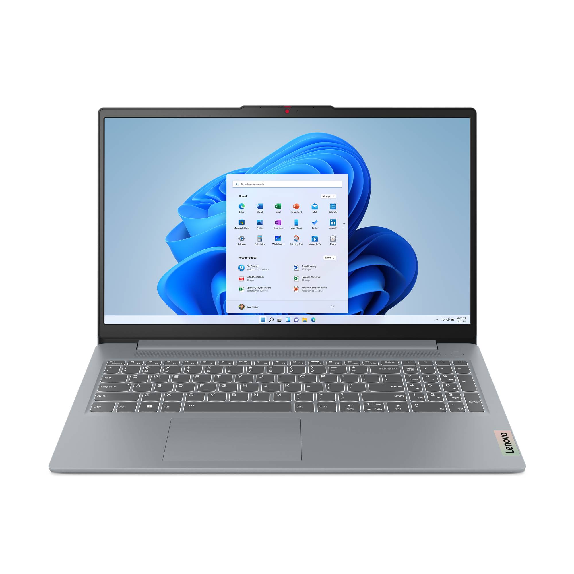 Lenovo IdeaPad Slim 3 15IAN8 Intel Core i3 N-series i3-N305 Laptop 39,6 cm (15.6") Full HD 8 GB LPDDR5-SDRAM 256 GB SSD Wi-Fi 6 (802.11ax) Windows 11 Home Grijs