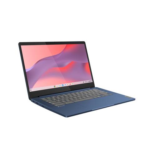Lenovo IdeaPad Slim 3 Chrome 14M868 MediaTek Kompanio 520 Chromebook 35,6 cm (14") Full HD 8 GB LPDDR4x-SDRAM 128 GB eMMC Wi-Fi 6 (802.11ax) ChromeOS Engels Blauw