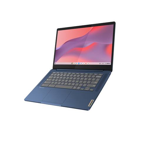 Lenovo IdeaPad Slim 3 Chrome 14M868 MediaTek Kompanio 520 Chromebook 35,6 cm (14") Full HD 8 GB LPDDR4x-SDRAM 128 GB eMMC Wi-Fi 6 (802.11ax) ChromeOS Engels Blauw