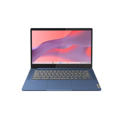 Lenovo IdeaPad Slim 3 Chrome 14M868 MediaTek Kompanio 520 Chromebook 35,6 cm (14") Full HD 8 GB LPDDR4x-SDRAM 128 GB eMMC Wi-Fi 6 (802.11ax) ChromeOS Engels Blauw