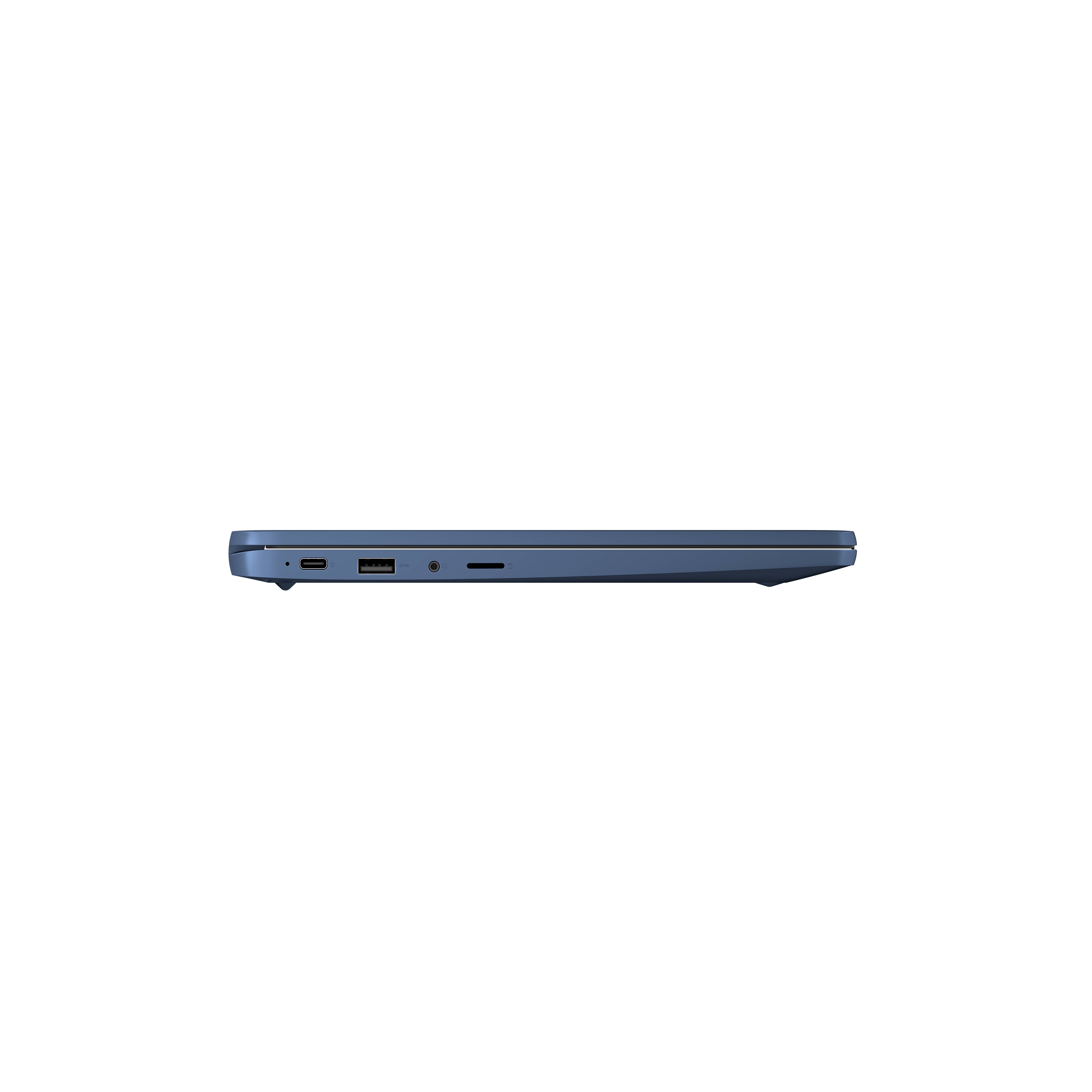 Lenovo IdeaPad Slim 3 Chrome 14M868 MediaTek Kompanio 520 Chromebook 35,6 cm (14") Full HD 8 GB LPDDR4x-SDRAM 128 GB eMMC Wi-Fi 6 (802.11ax) ChromeOS Engels Blauw