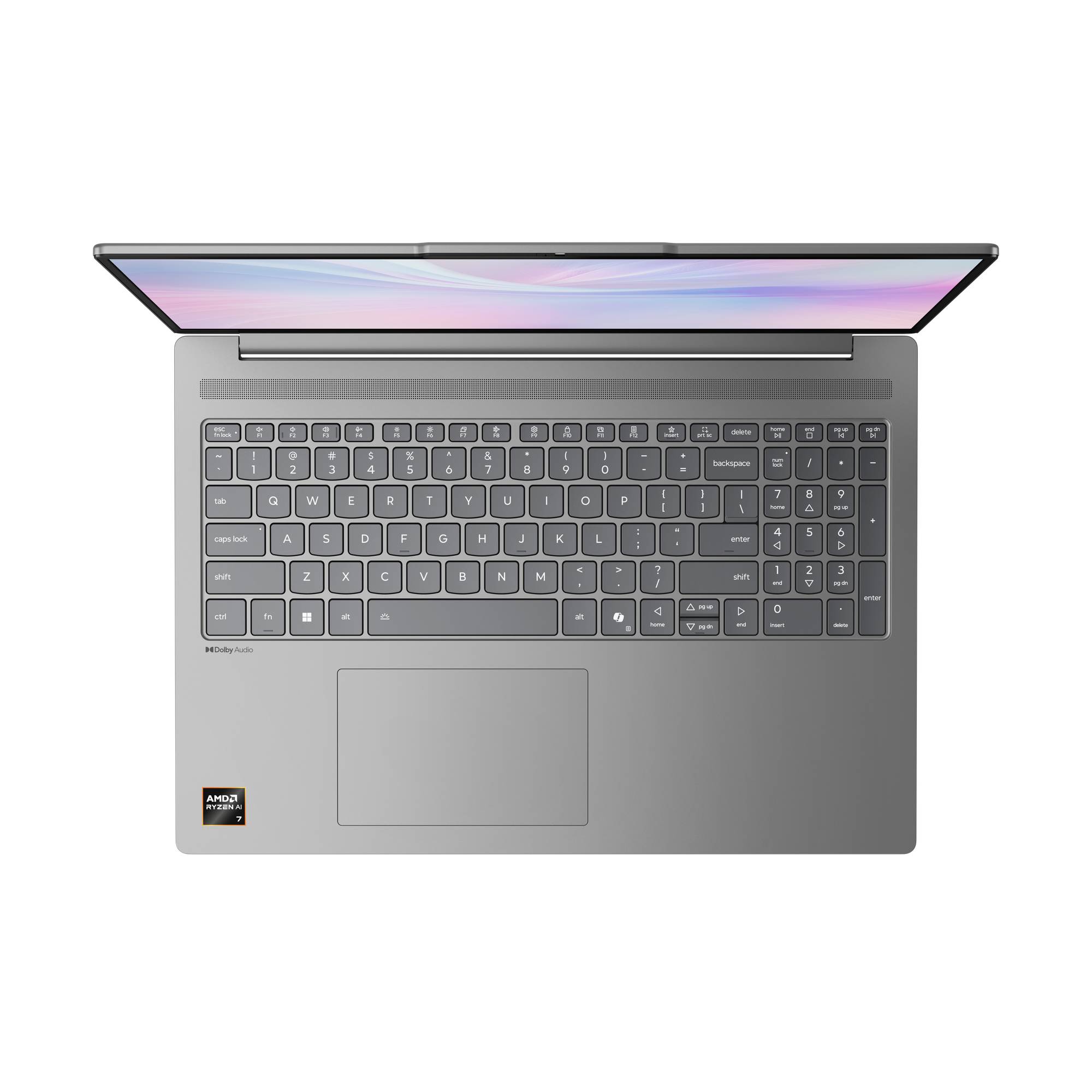 Lenovo IdeaPad Slim 5 AMD Ryzen™ 7 8845HS Laptop 40,6 cm (16") WUXGA 16 GB DDR5-SDRAM 512 GB SSD Wi-Fi 6 (802.11ax) Windows 11 Home Engels Grijs