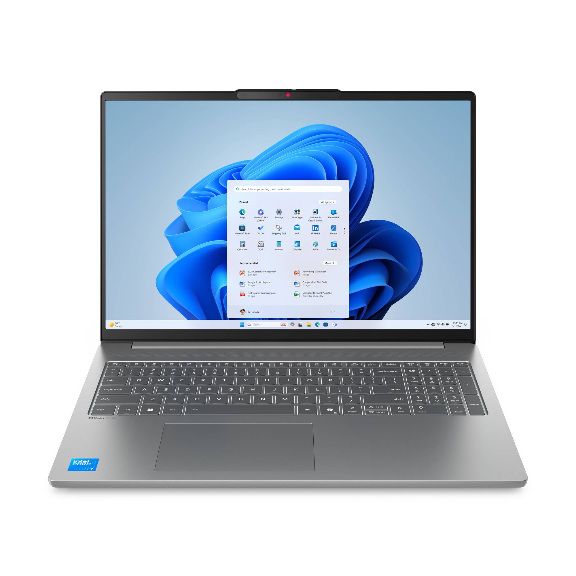 Lenovo IdeaPad Slim 5 16IRH10 Intel® Core™ i5 i5-13420H Laptop 40,6 cm (16") WUXGA 16 GB DDR5-SDRAM 512 GB SSD Wi-Fi 6 (802.11ax) Windows 11 Home Engels Grijs