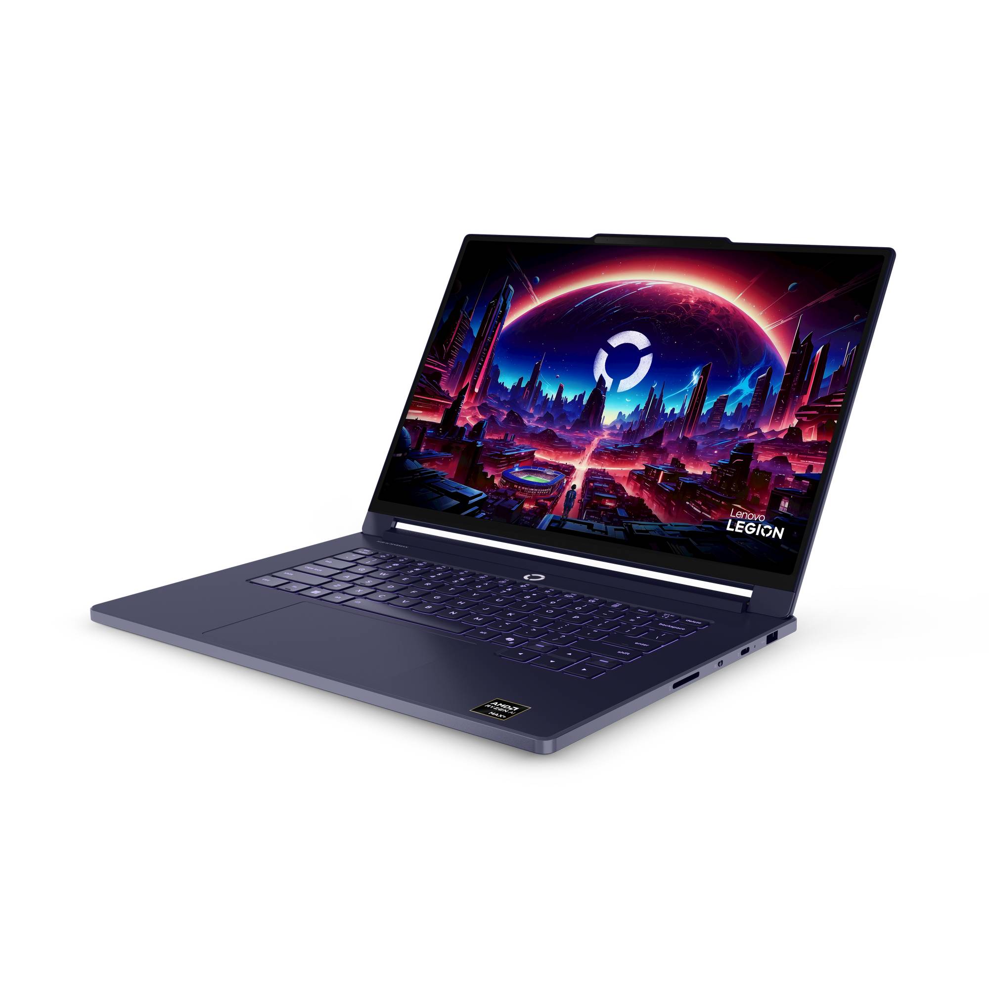 Lenovo Legion 7 15ASH11 Copilot+ PC AMD Ryzen AI Max+ 388 Laptop 38,9 cm (15.3") WQXGA 32 GB LPDDR5x-SDRAM 1 TB SSD Wi-Fi 7 (802.11be) Windows 11 Home Blauw Belgisch