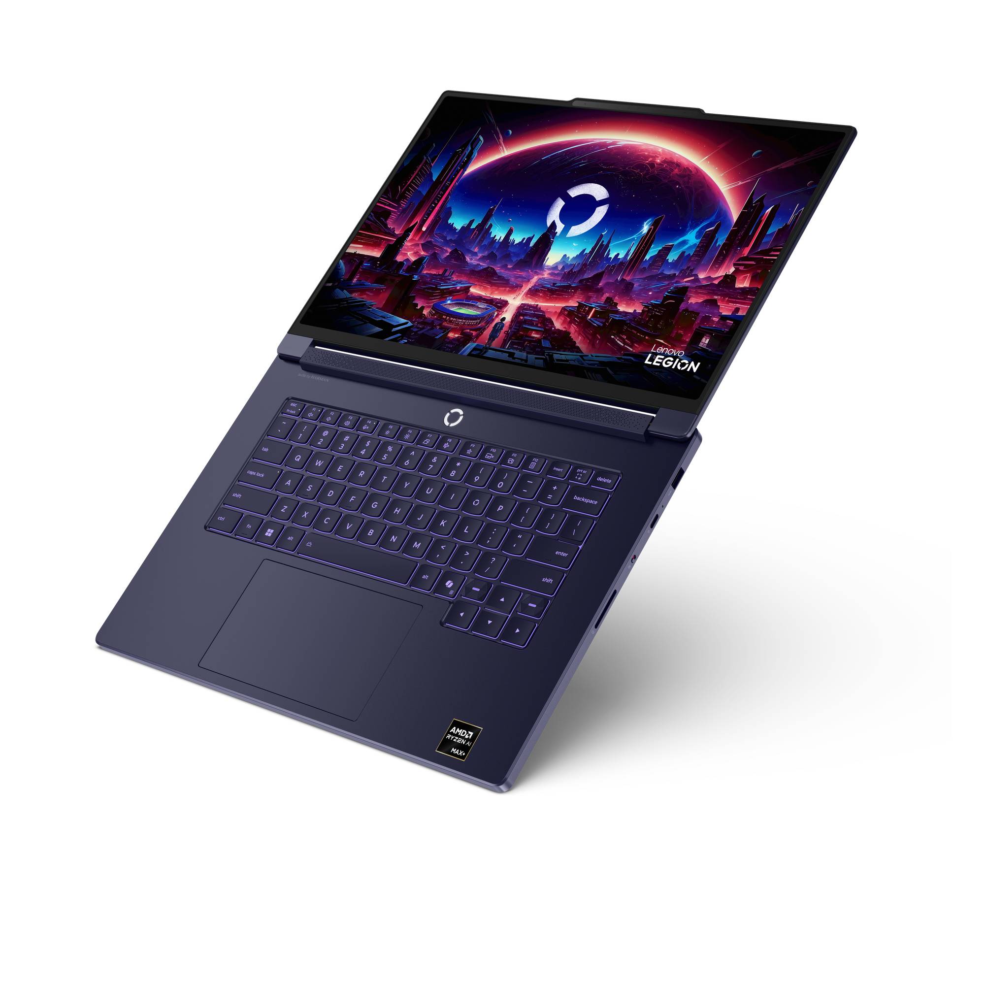Lenovo Legion 7 15ASH11 Copilot+ PC AMD Ryzen AI Max+ 388 Laptop 38,9 cm (15.3") WQXGA 32 GB LPDDR5x-SDRAM 1 TB SSD Wi-Fi 7 (802.11be) Windows 11 Home Blauw Belgisch