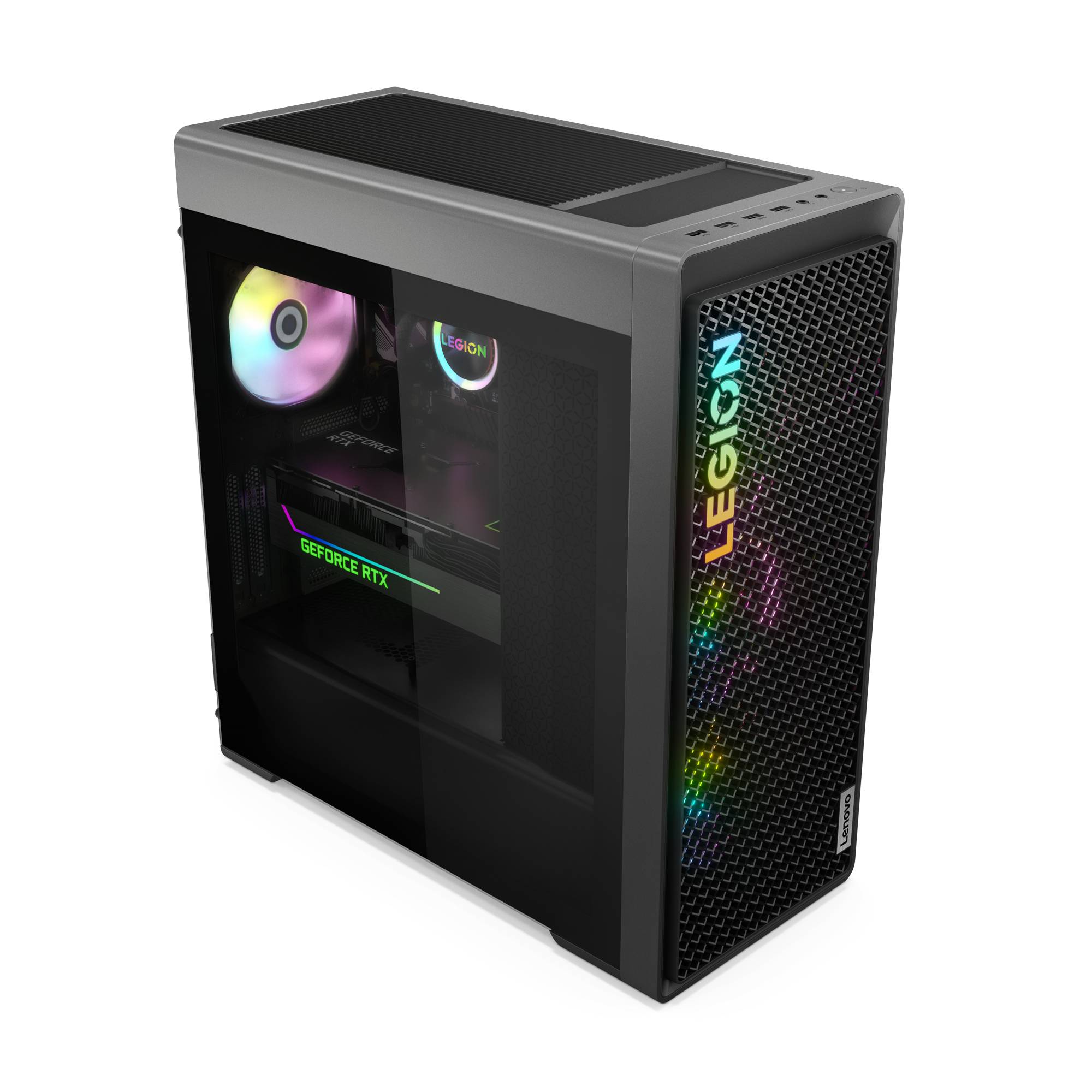 Lenovo Legion T7 Intel® Core™ i7 i7-14700KF 32 GB DDR5-SDRAM 2 TB SSD NVIDIA GeForce RTX 4080 Windows 11 Home Tower PC Grijs