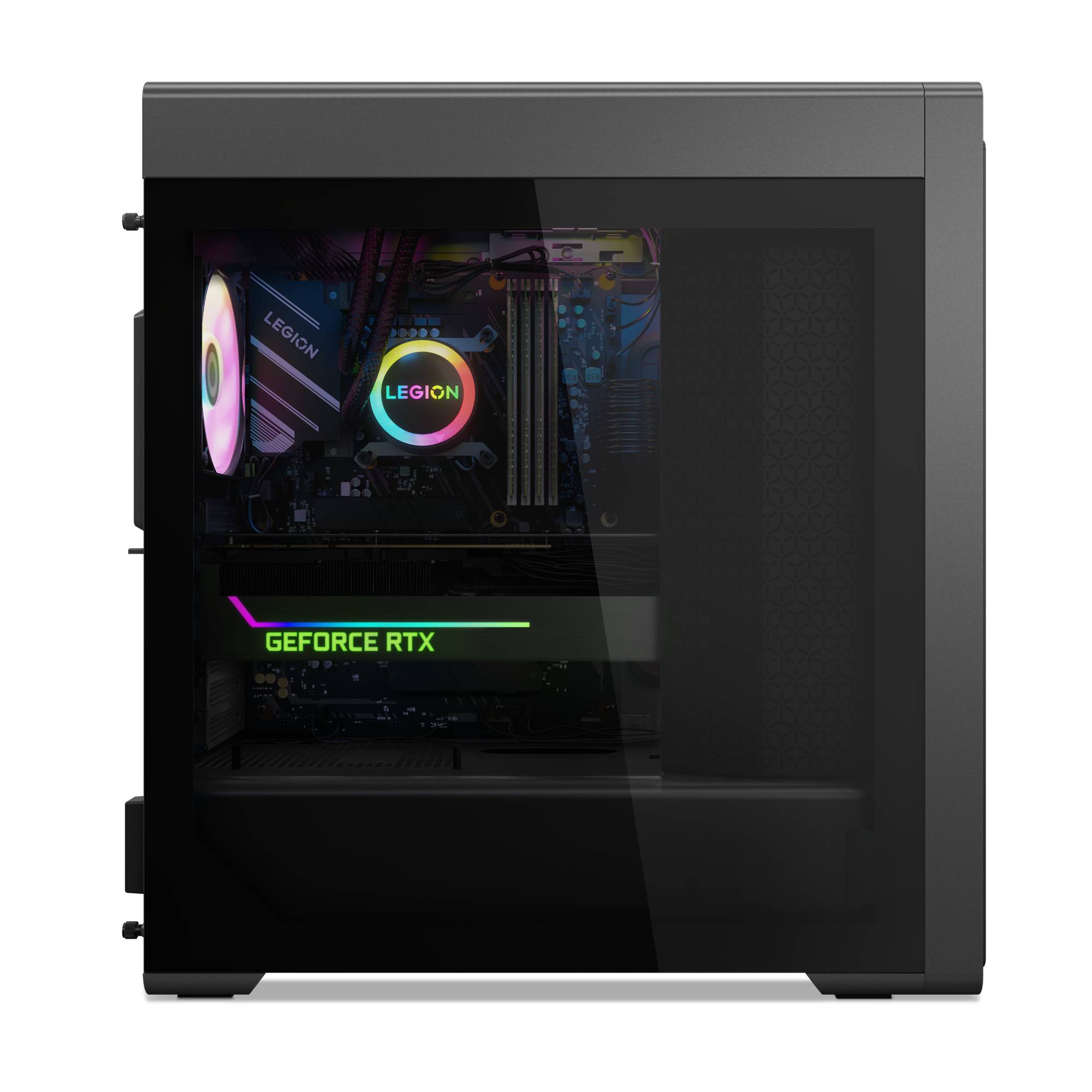 Lenovo Legion T7 Intel® Core™ i7 i7-14700KF 32 GB DDR5-SDRAM 2 TB SSD NVIDIA GeForce RTX 4080 Windows 11 Home Tower PC Grijs