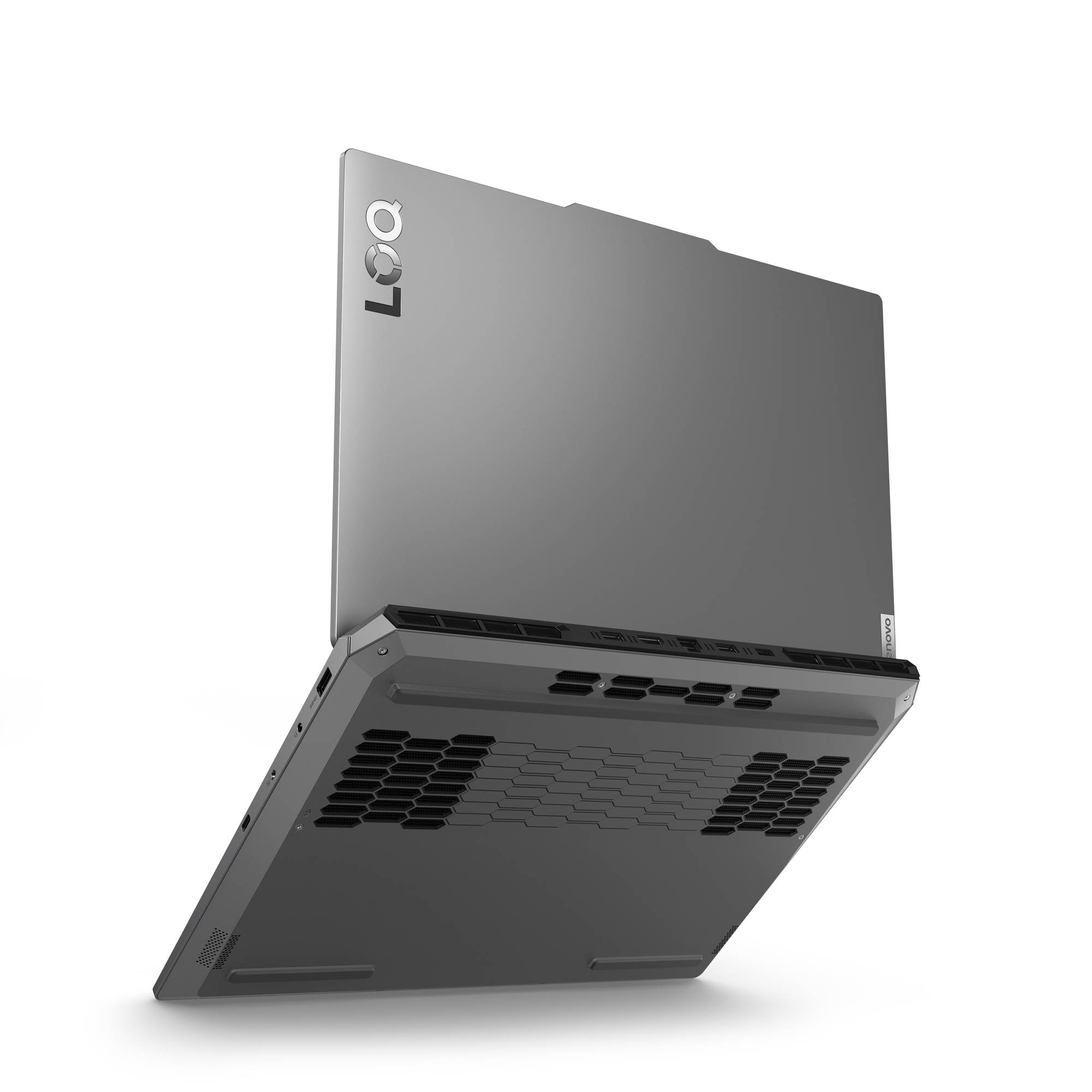 Lenovo LOQ 15ARP9 AMD Ryzen™ 7 7435HS Laptop 39,6 cm (15.6") Full HD 16 GB DDR5-SDRAM 512 GB SSD NVIDIA GeForce RTX 4050 Wi-Fi 6 (802.11ax) Windows 11 Home Grijs