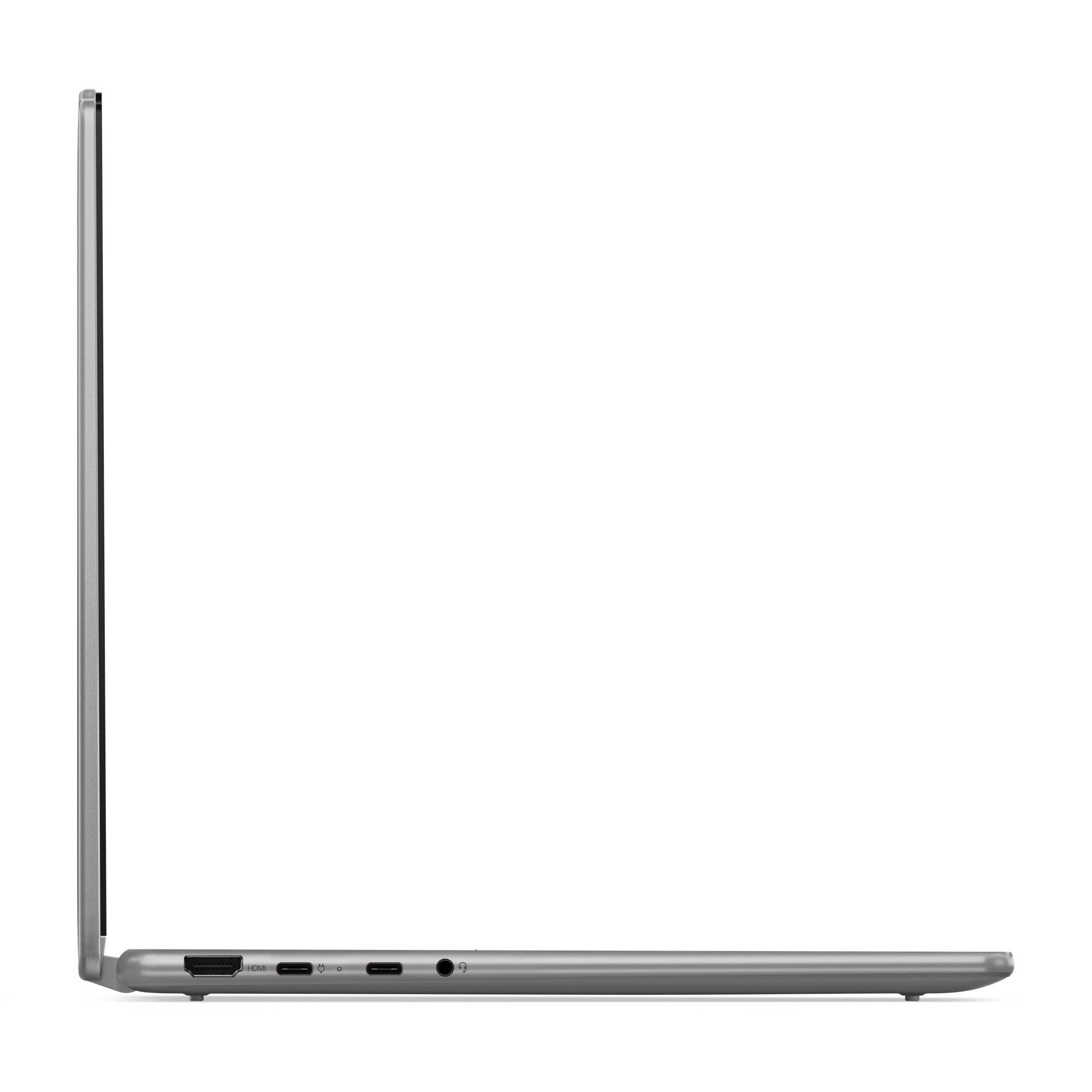 Lenovo Yoga 7 2-in-1 AMD Ryzen™ 7 8840HS Hybride (2-in-1) 35,6 cm (14") Touchscreen WUXGA 16 GB LPDDR5x-SDRAM 1 TB SSD Wi-Fi 6E (802.11ax) Windows 11 Home Grijs
