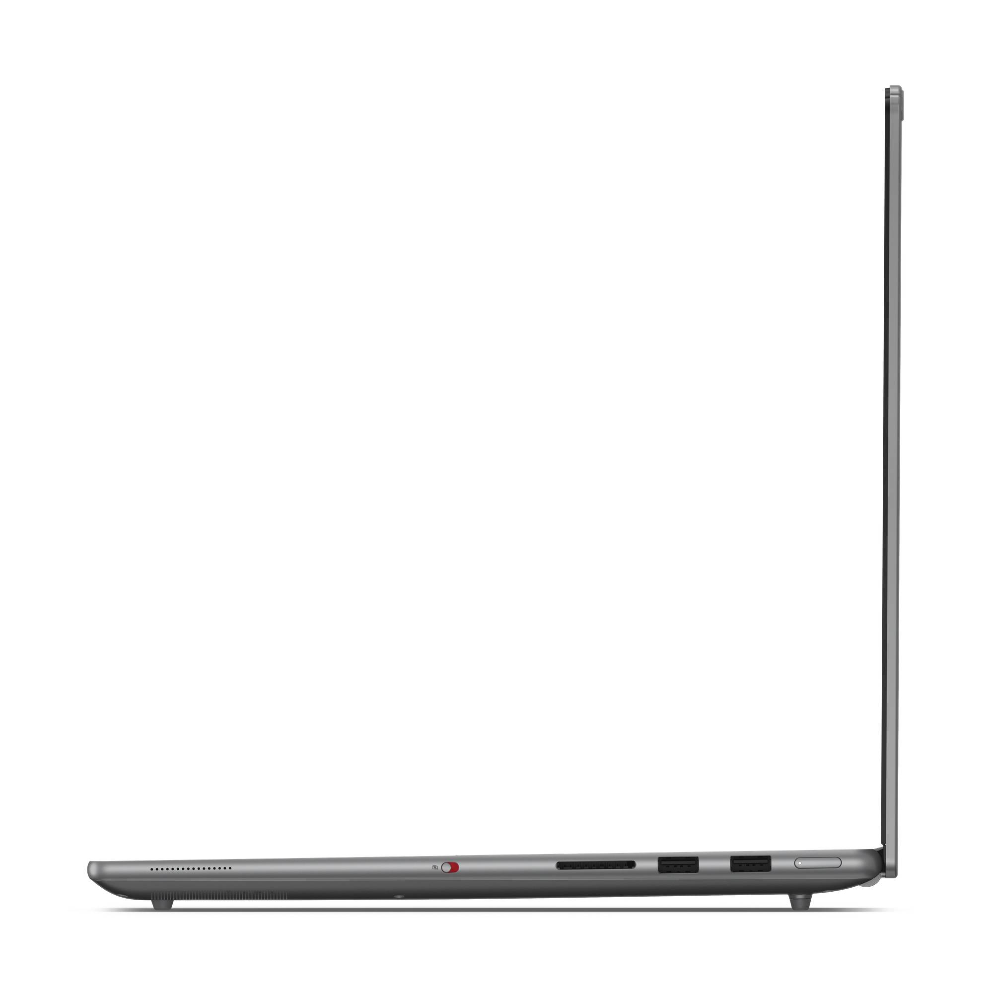 Lenovo Yoga Pro 9 16IMH9 Intel Core Ultra 7 155H Laptop 40,6 cm (16") 3.2K 16 GB LPDDR5x-SDRAM 1 TB SSD NVIDIA GeForce RTX 4060 Wi-Fi 6E (802.11ax) Windows 11 Home Belgisch Grijs