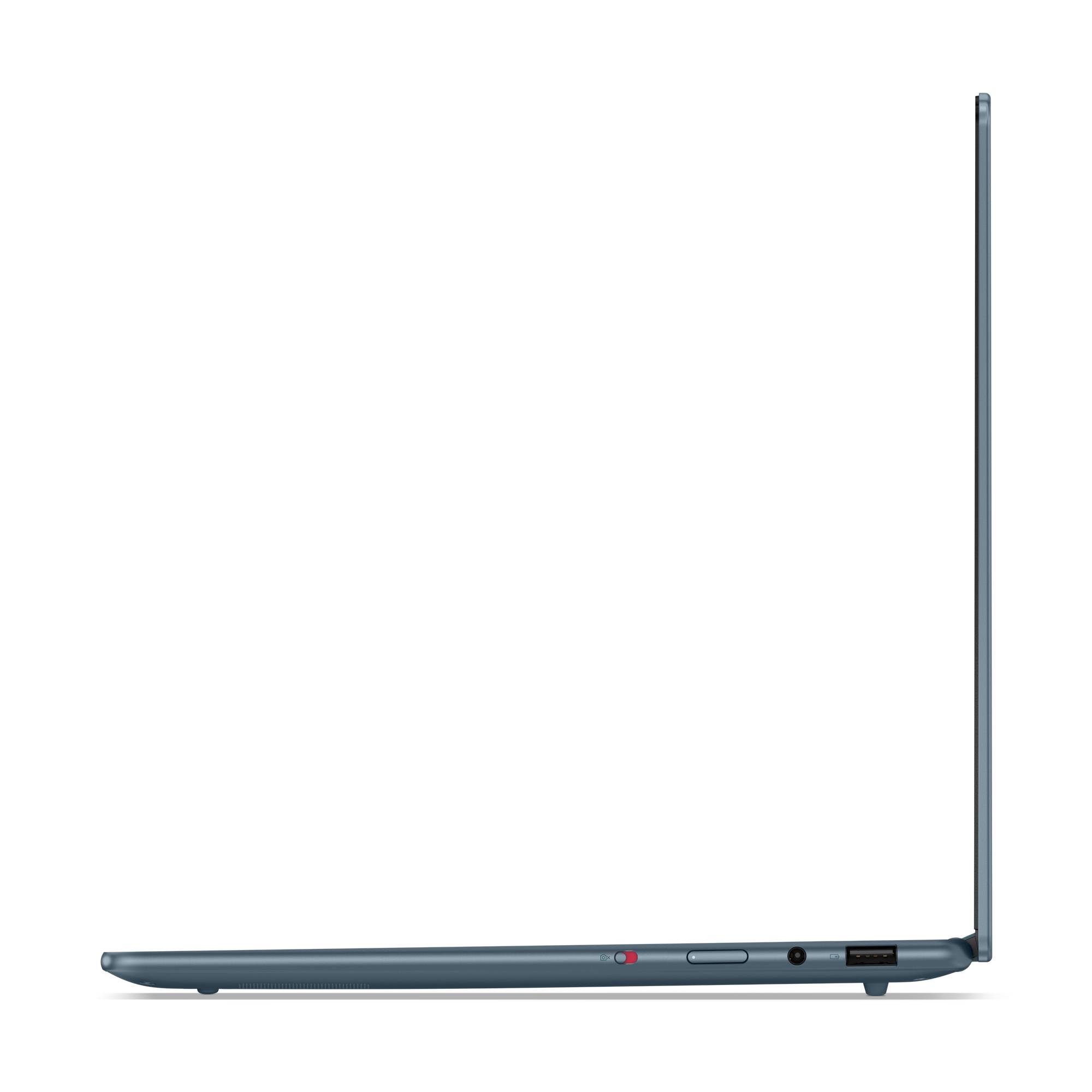 Lenovo Yoga Slim 7 14AKP10 Copilot+ PC AMD Ryzen AI 5 330 Laptop 35,6 cm (14") WUXGA 16 GB LPDDR5x-SDRAM 512 GB SSD Wi-Fi 7 (802.11be) Windows 11 Home Blauwgroen Belgisch