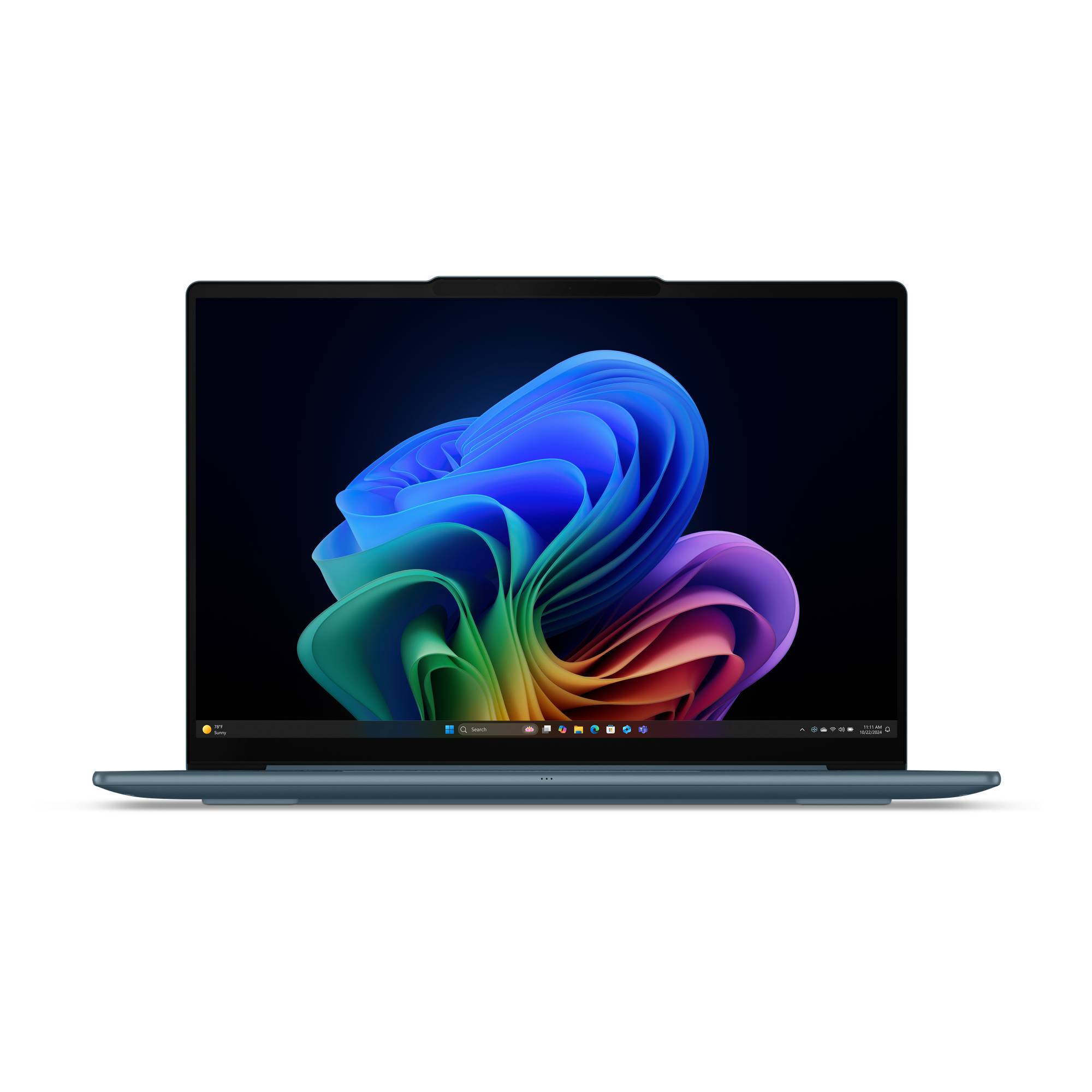 Lenovo Yoga Slim 7 14AKP10 Copilot+ PC AMD Ryzen AI 5 330 Laptop 35,6 cm (14") WUXGA 16 GB LPDDR5x-SDRAM 512 GB SSD Wi-Fi 7 (802.11be) Windows 11 Home Blauwgroen Belgisch