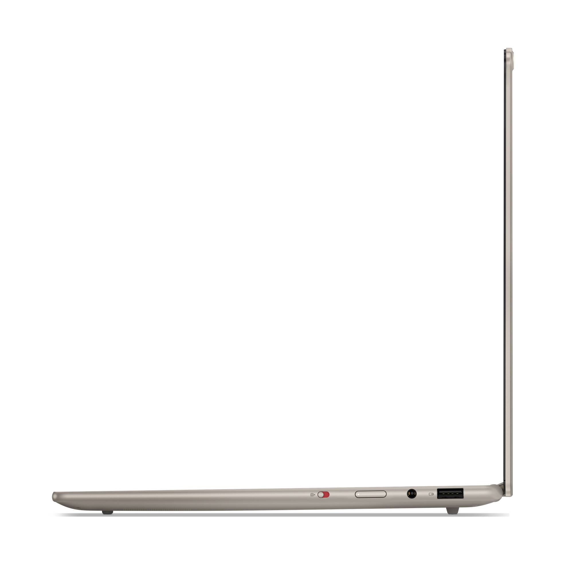 Lenovo Yoga Slim 7 14ILL10 Copilot+ PC Intel Core Ultra 5 226V Laptop 35,6 cm (14") WUXGA 16 GB LPDDR5x-SDRAM 512 GB SSD Wi-Fi 7 (802.11be) Windows 11 Home Schelp (kleur) Engels