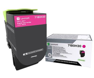 Lexmark 71B0H30 tonercartridge 1 stuk(s) Origineel Magenta