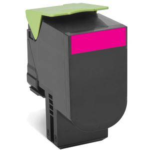 Lexmark 80C2HME tonercartridge 1 stuk(s) Origineel Magenta