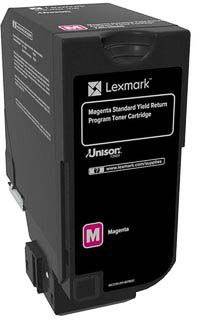 Lexmark Return Program toner CS72x, 7.000 pagina's, OEM 74C2SM0, magenta