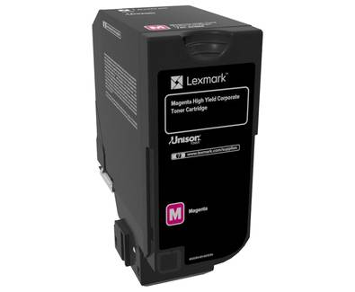 Lexmark 74C2HME tonercartridge 1 stuk(s) Origineel Magenta