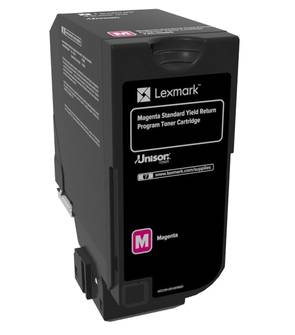 Lexmark 74C2SM0 tonercartridge 1 stuk(s) Origineel Magenta