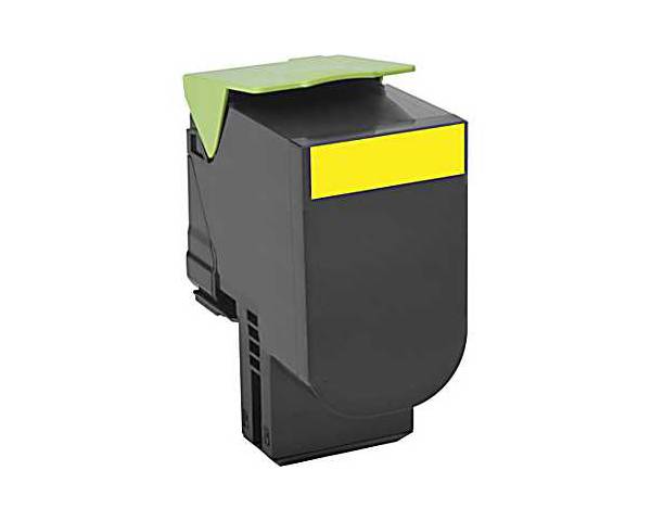 Lexmark 80C0X40 tonercartridge 1 stuk(s) Origineel Geel