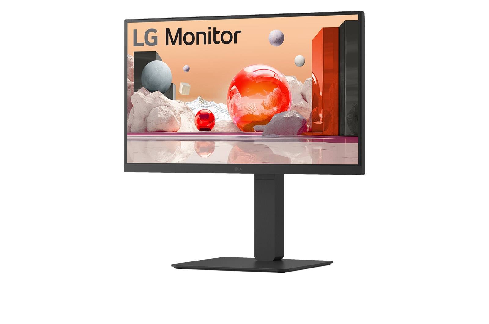 LG 24BA750-B computer monitor 60,5 cm (23.8") 1920 x 1080 Pixels Full HD LCD Zwart